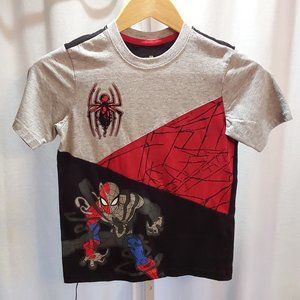 Marvel Spiderman Maximum Venon Graphic Tee Short Sleeve Boy's Size 8